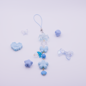 Random blue phone charm