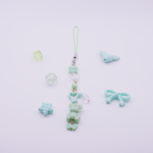 Random green phone charm
