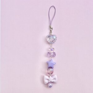 Random purple phone charm