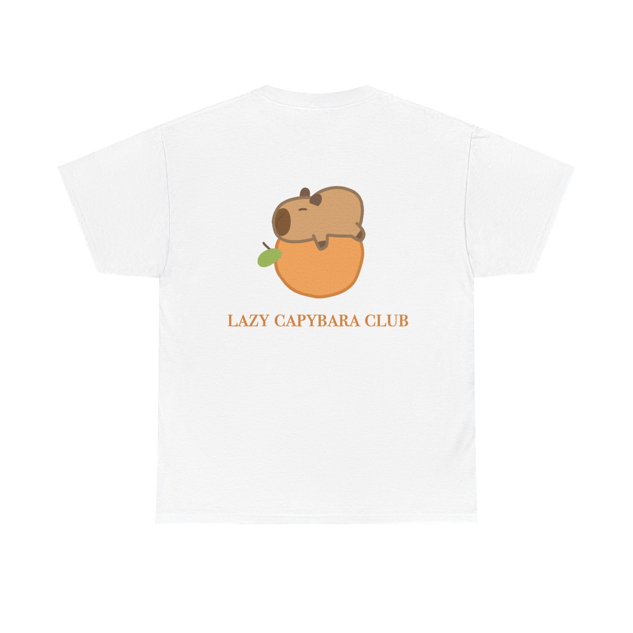 Lazy Capybara Club T-shirt - Image 4
