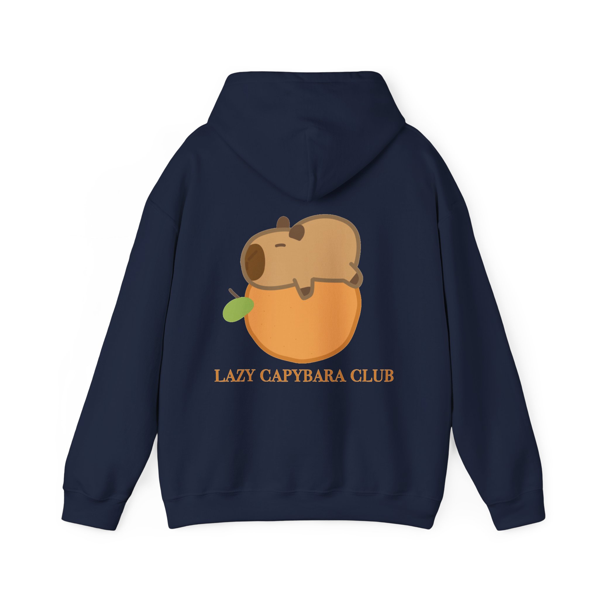 Lazy capybara club Hoodie - Image 23