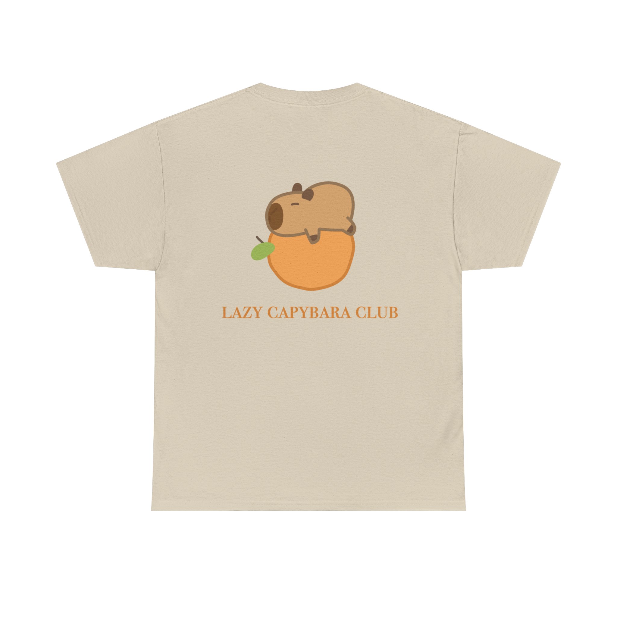 Lazy Capybara Club T-shirt - Image 2