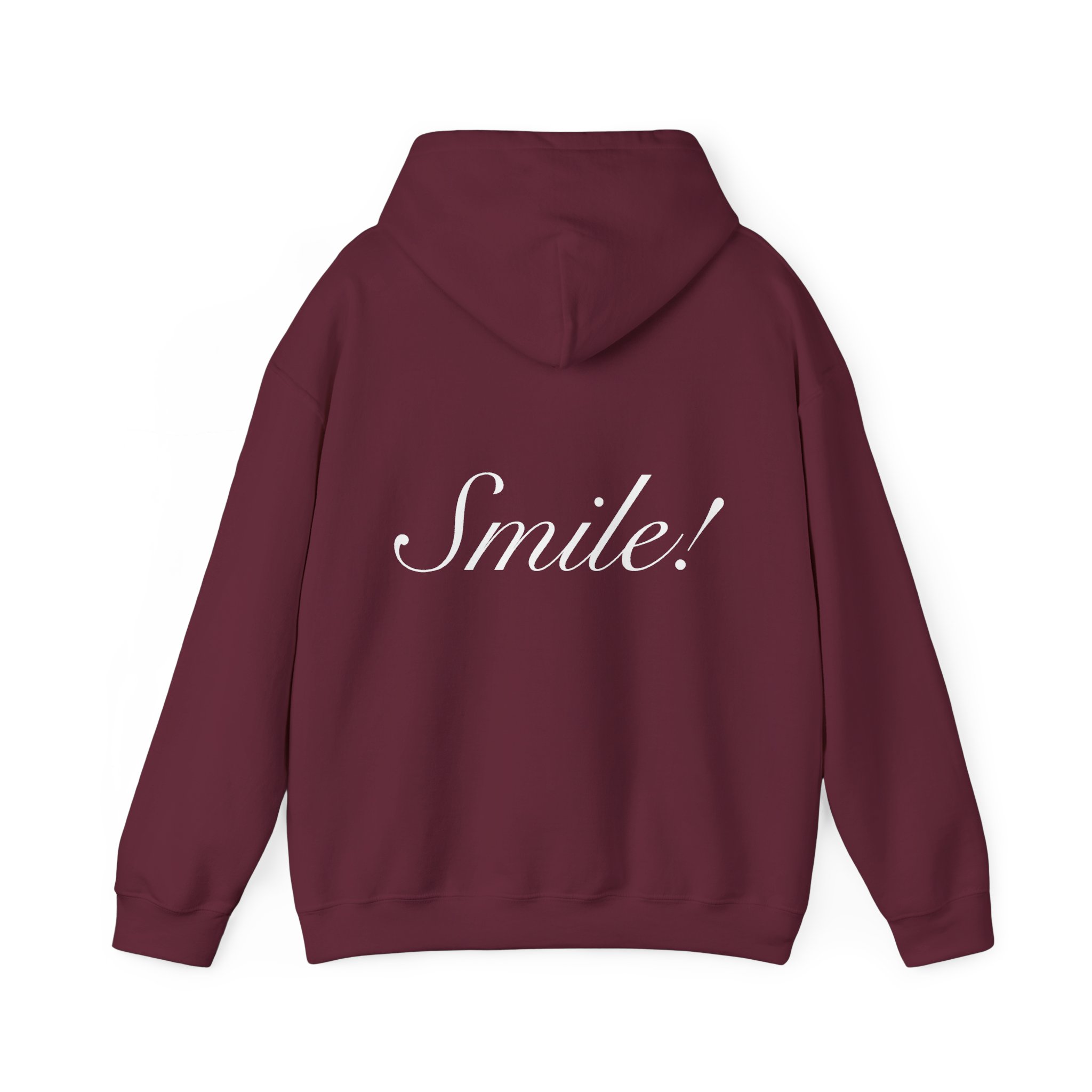Smiley Hoodie - White - Image 10