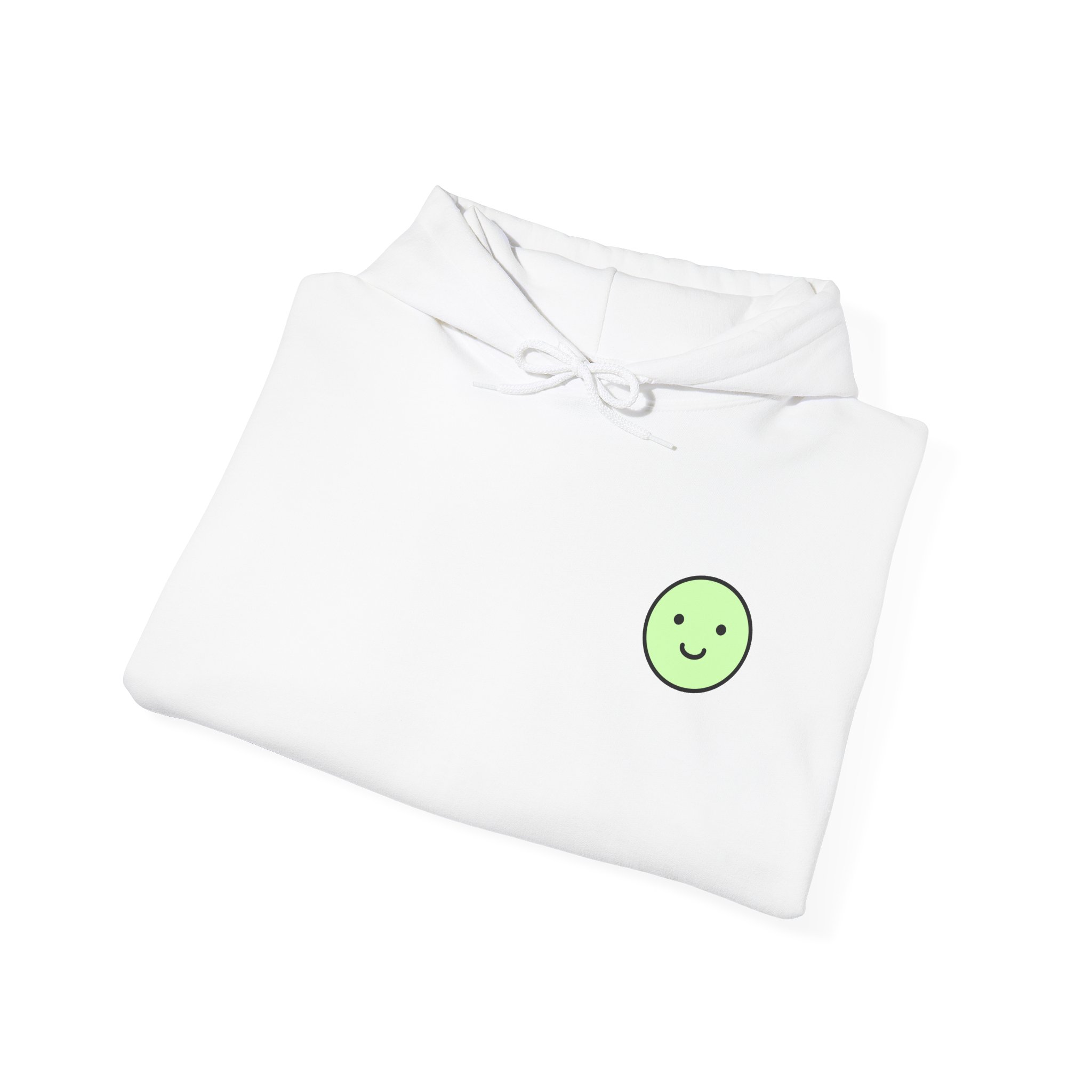 Smiley Hoodie - Green - Image 3