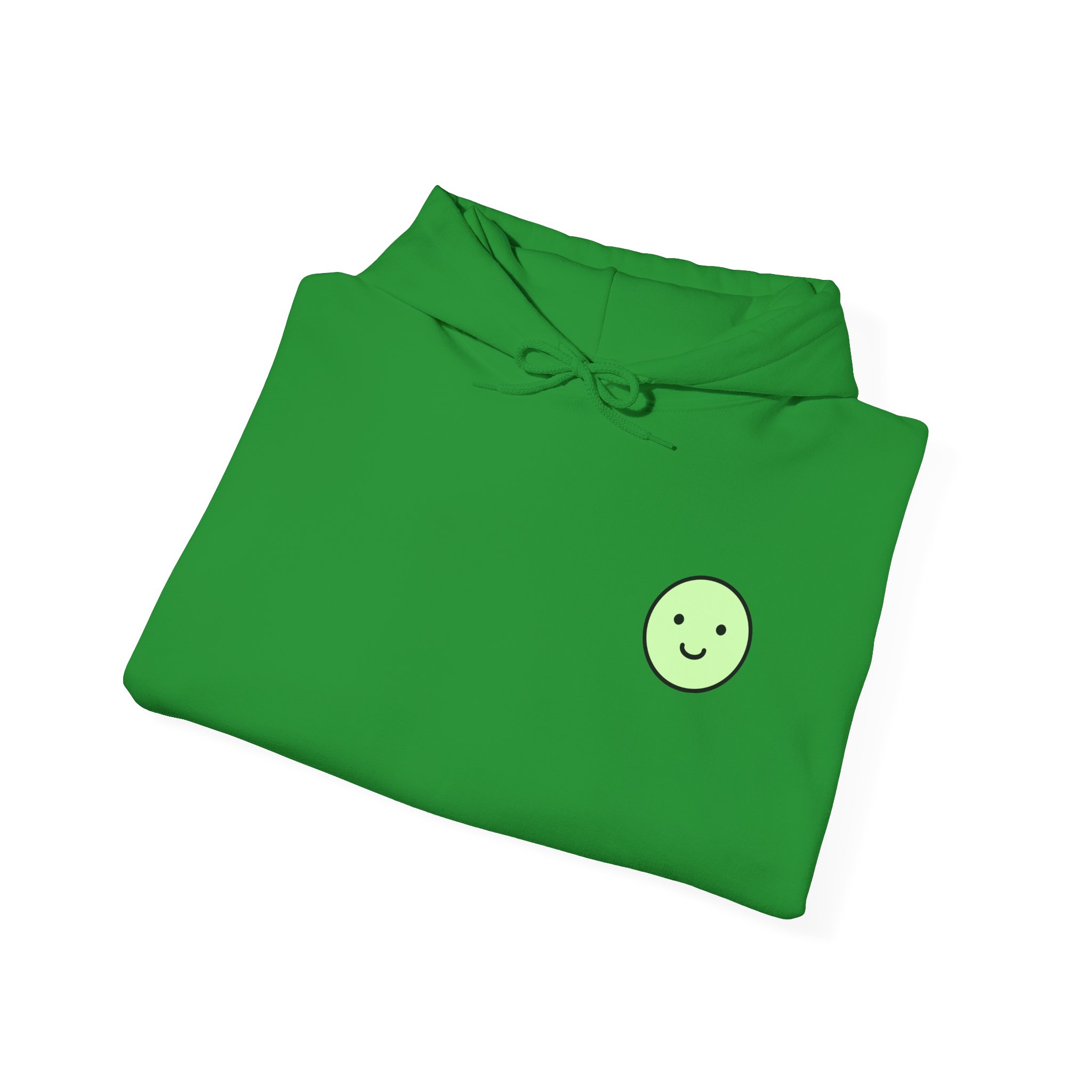 Smiley Hoodie - Green - Image 15