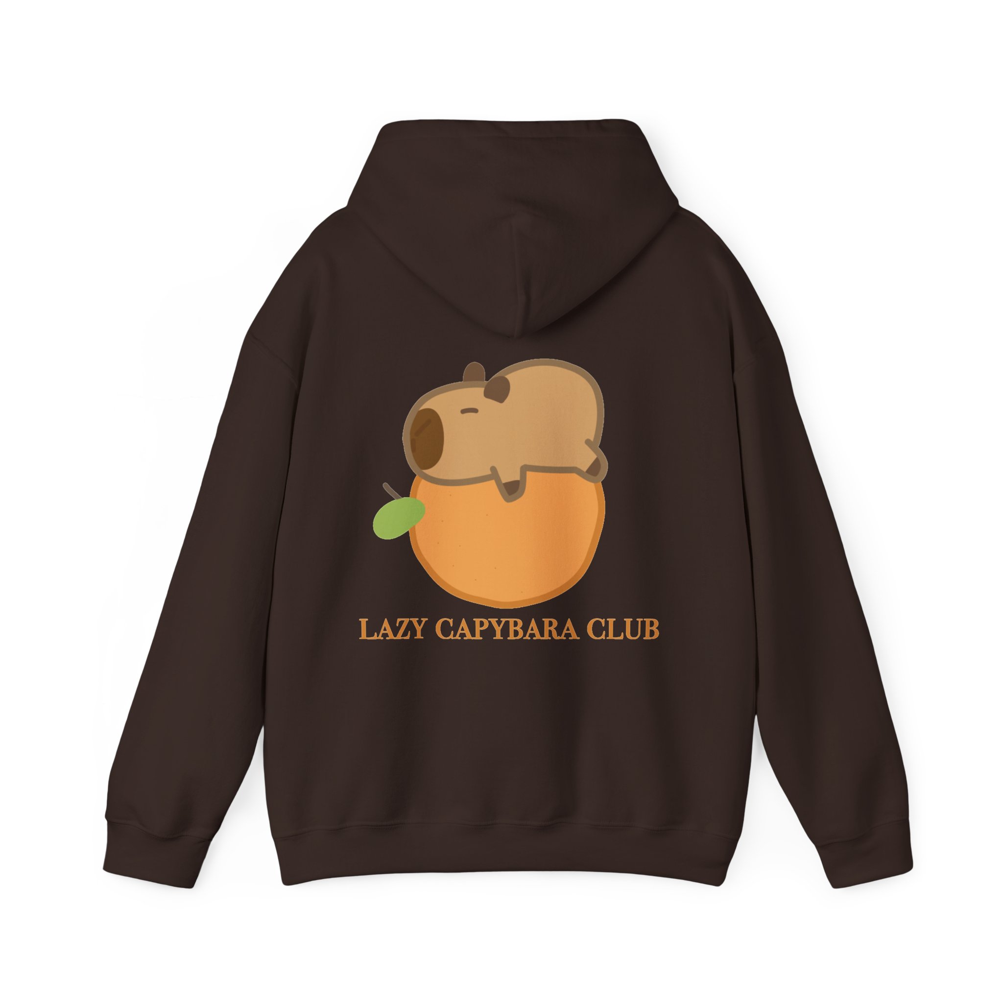 Lazy capybara club Hoodie - Image 17