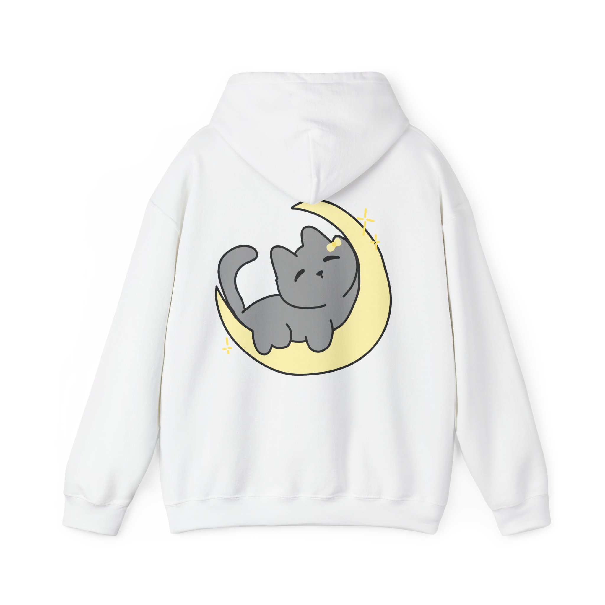 Cat & Moon Hoodie - Image 5
