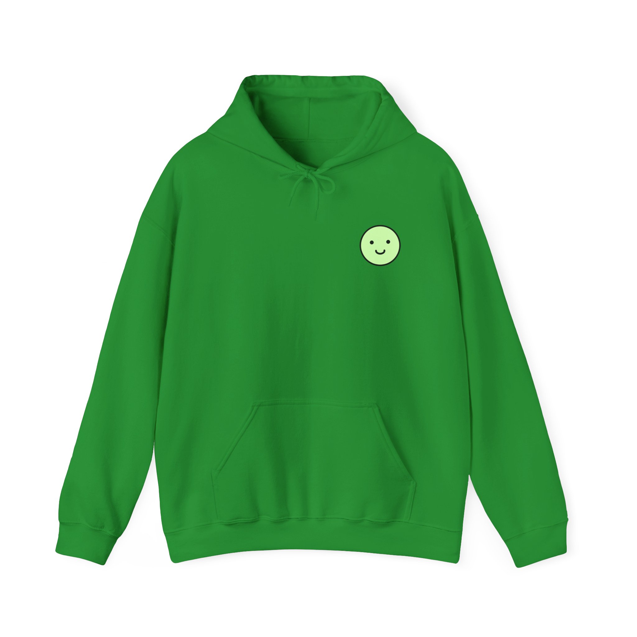 Smiley Hoodie - Green - Image 13