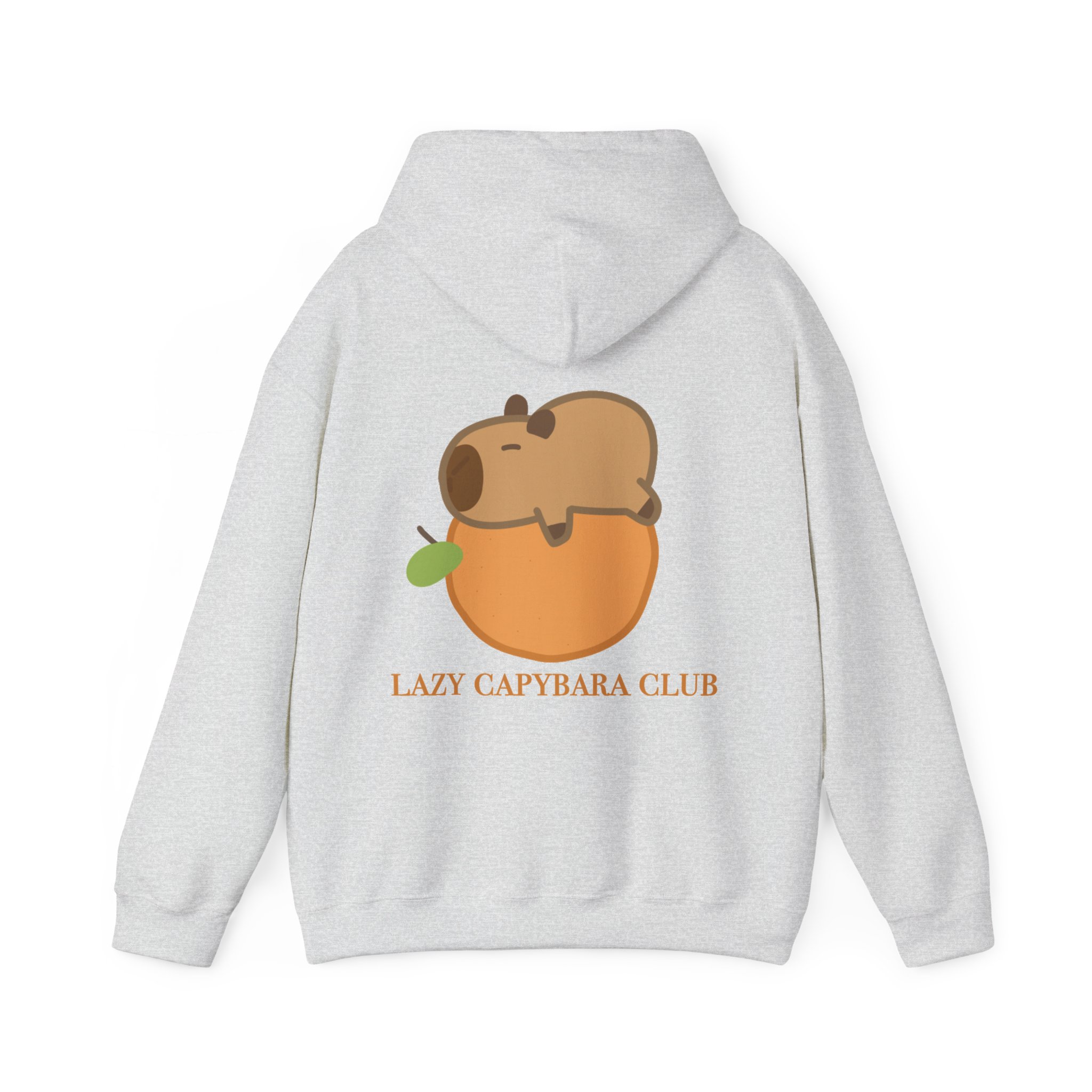 Lazy capybara club Hoodie - Image 8