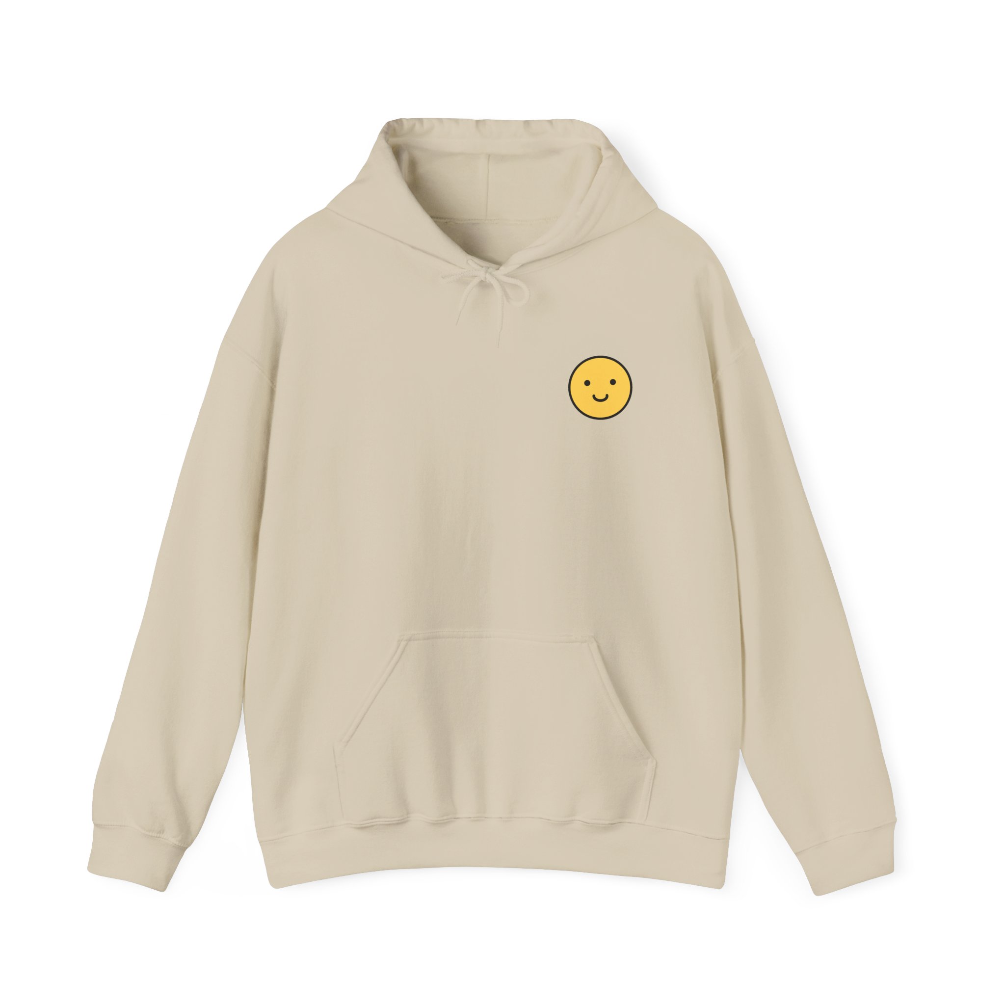 Smiley Hoodie - Yellow - Image 9