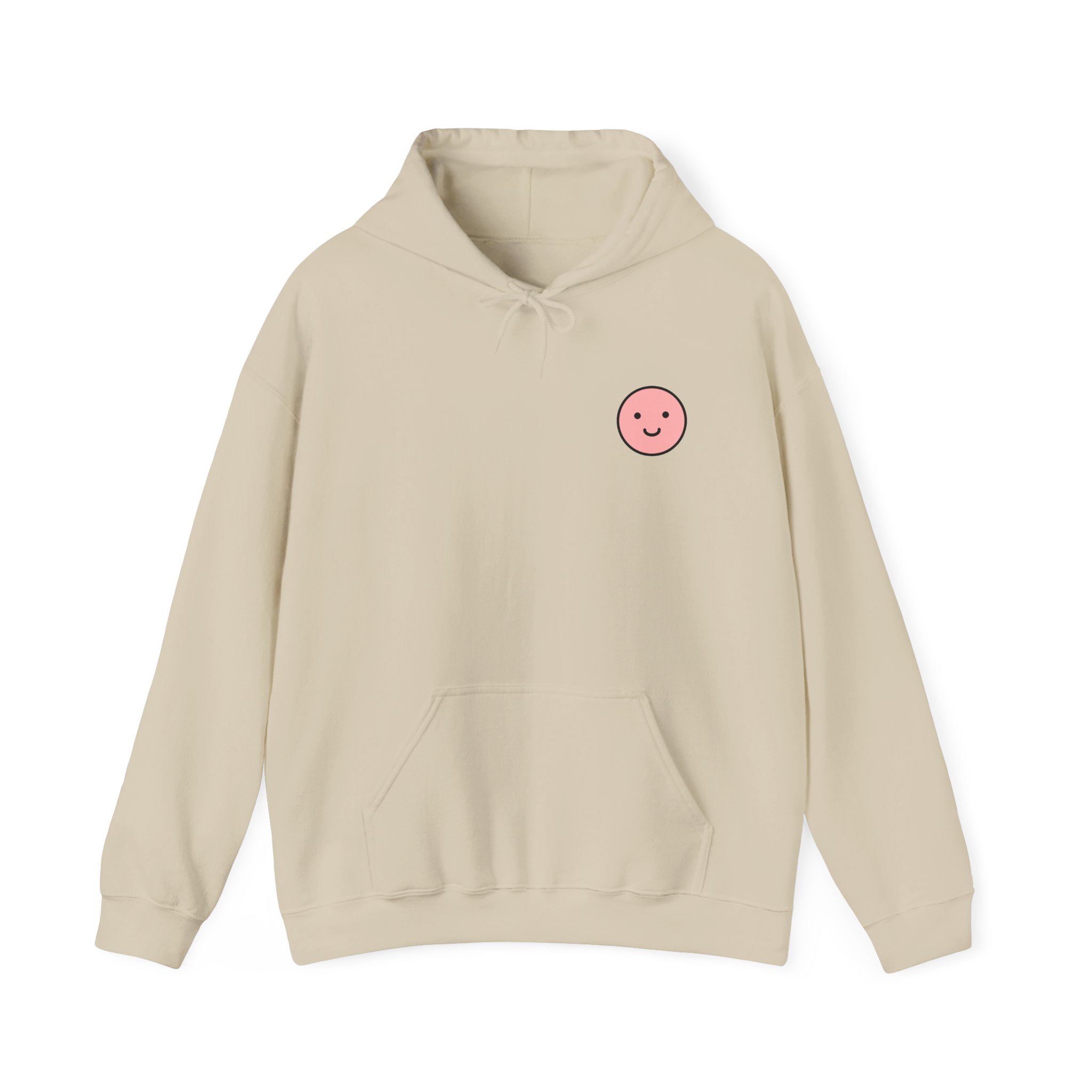 Smiley Hoodie - Pink - Image 9