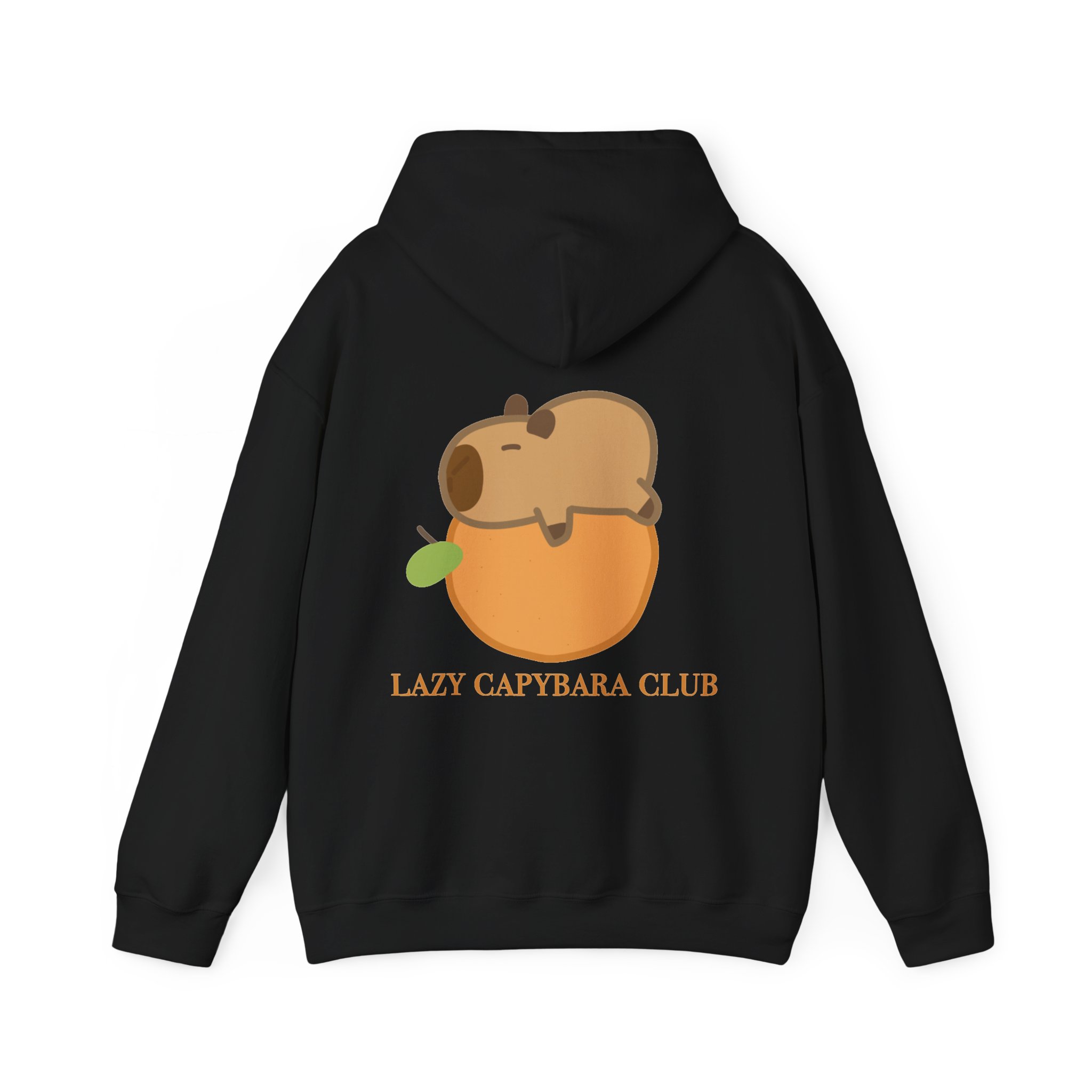 Lazy capybara club Hoodie - Image 11