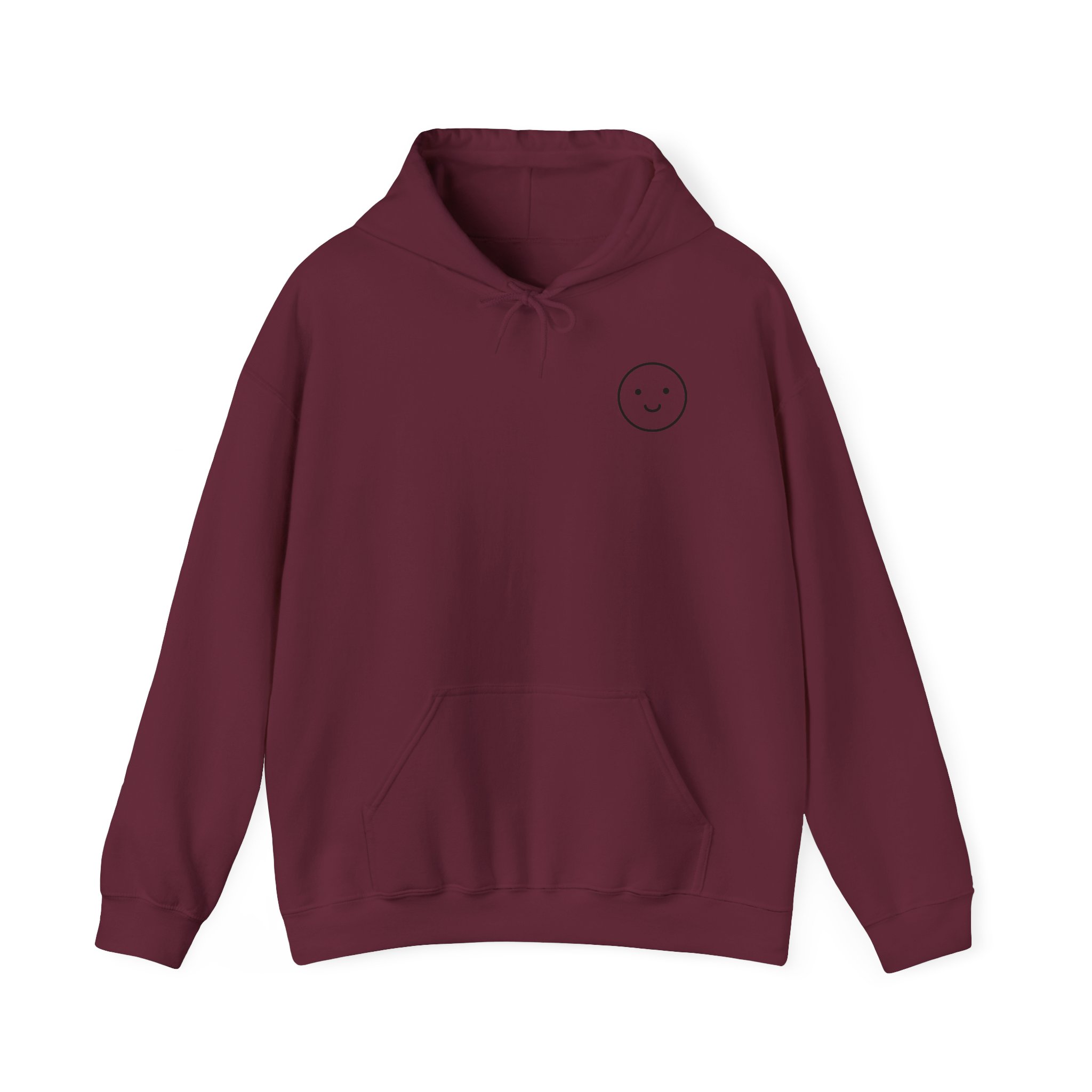 Smiley Hoodie - Black - Image 17