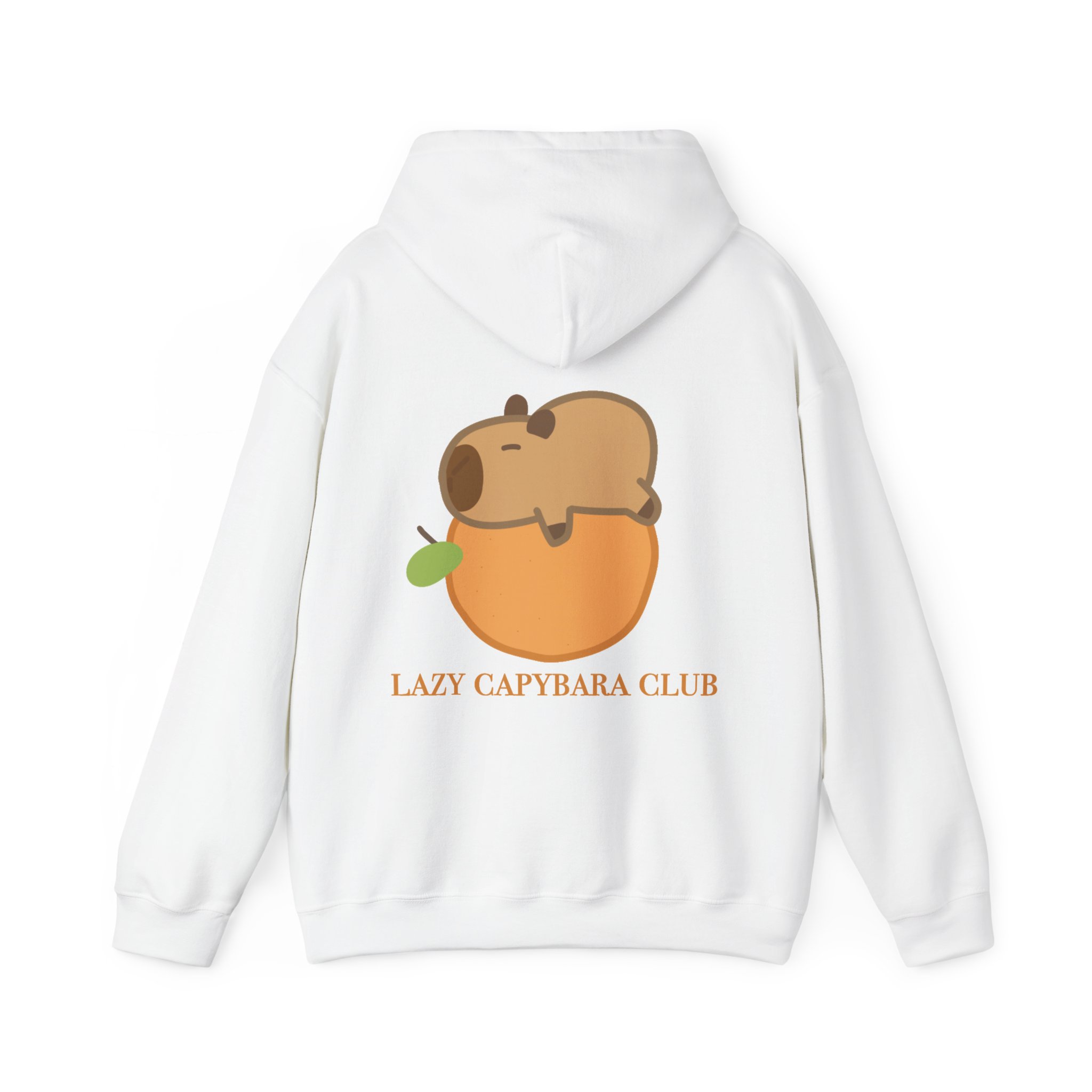 Lazy capybara club Hoodie - Image 5