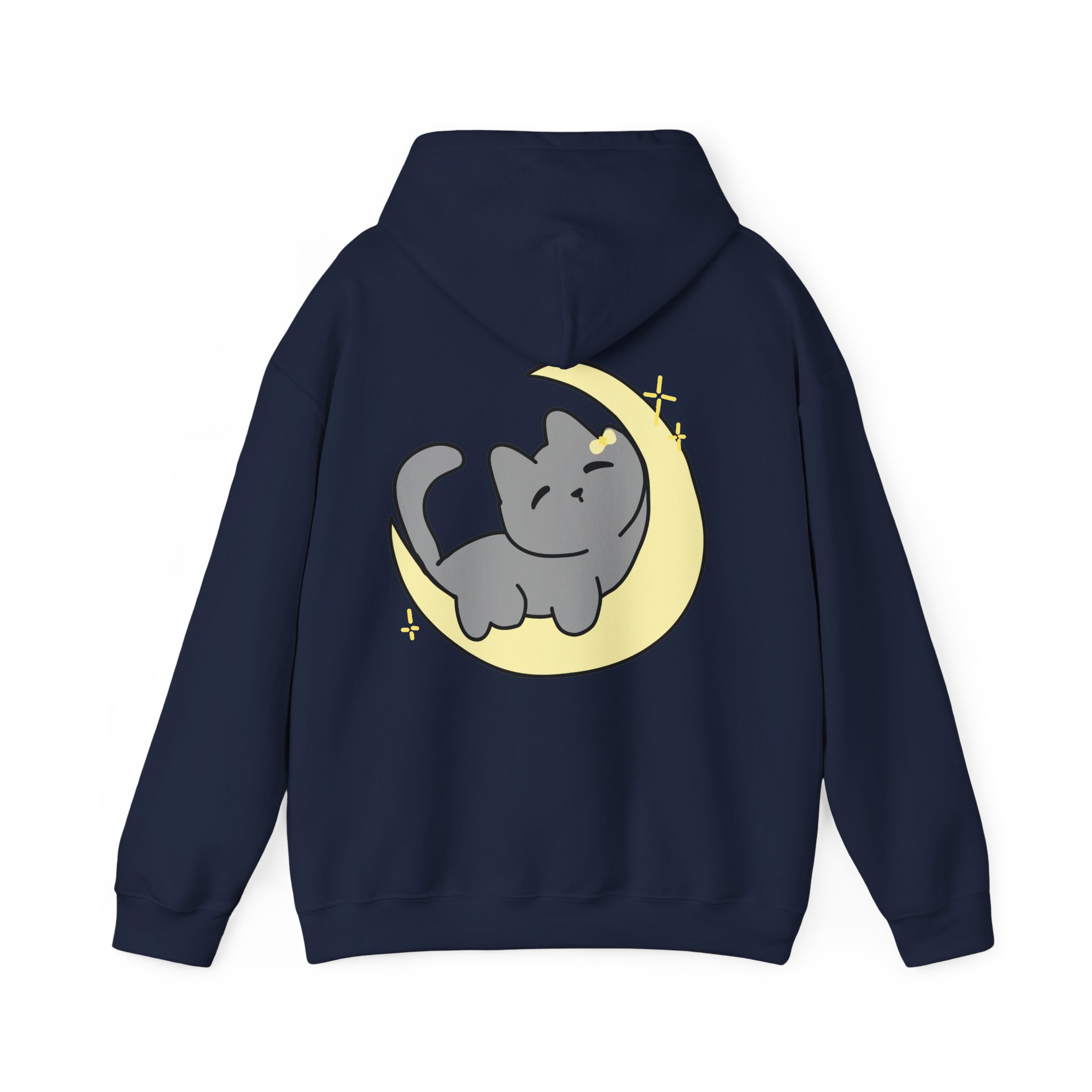 Cat & Moon Hoodie - Image 2