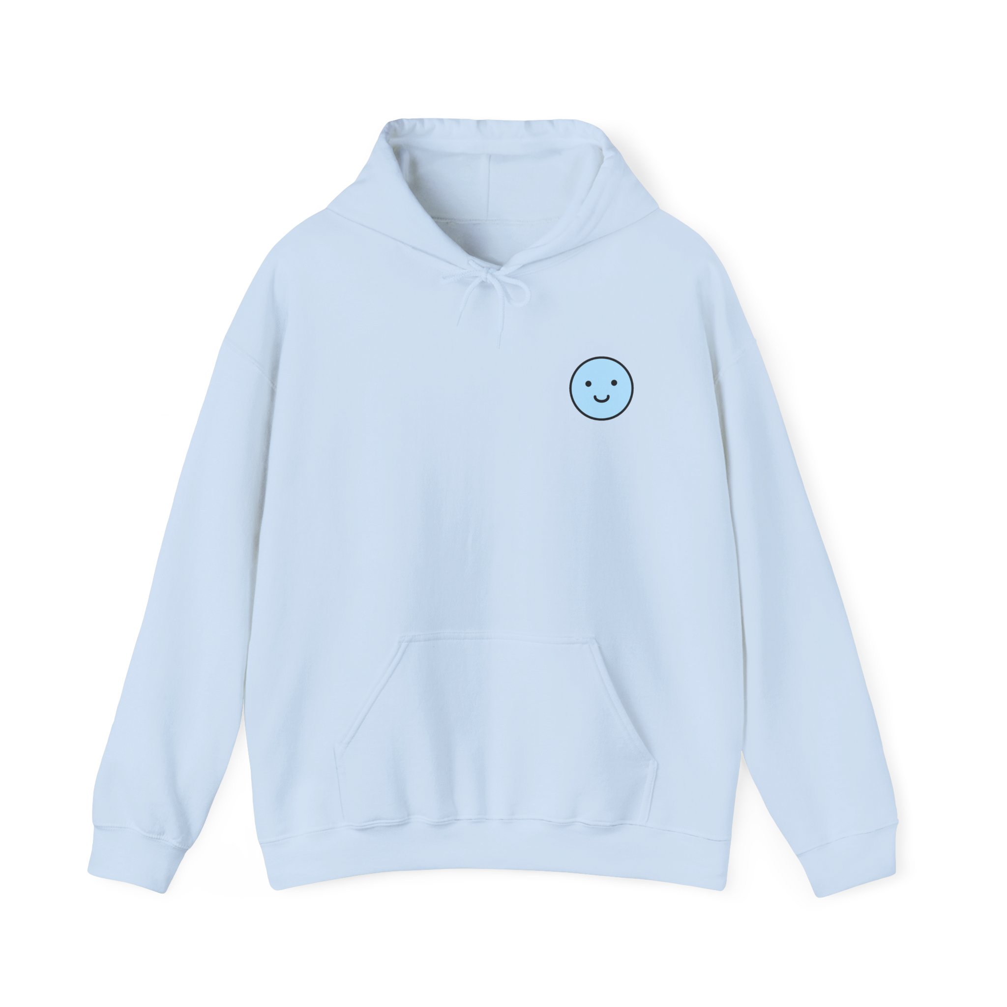 Smiley Hoodie - Blue - Image 13