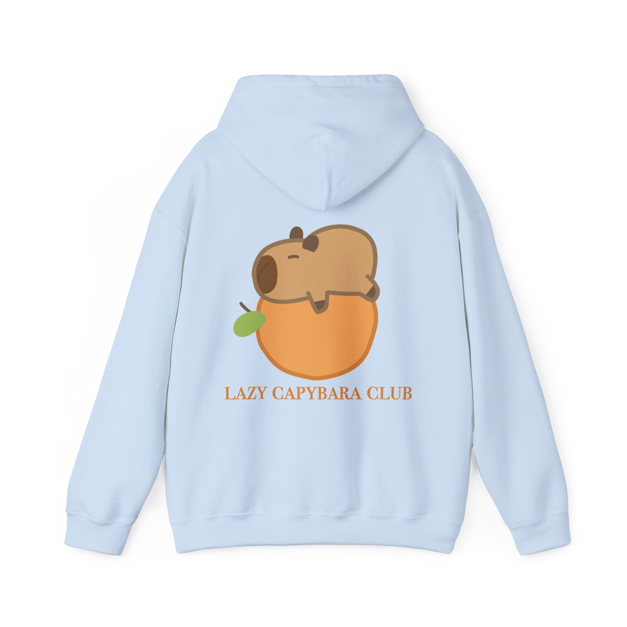 Lazy capybara club Hoodie - Image 19