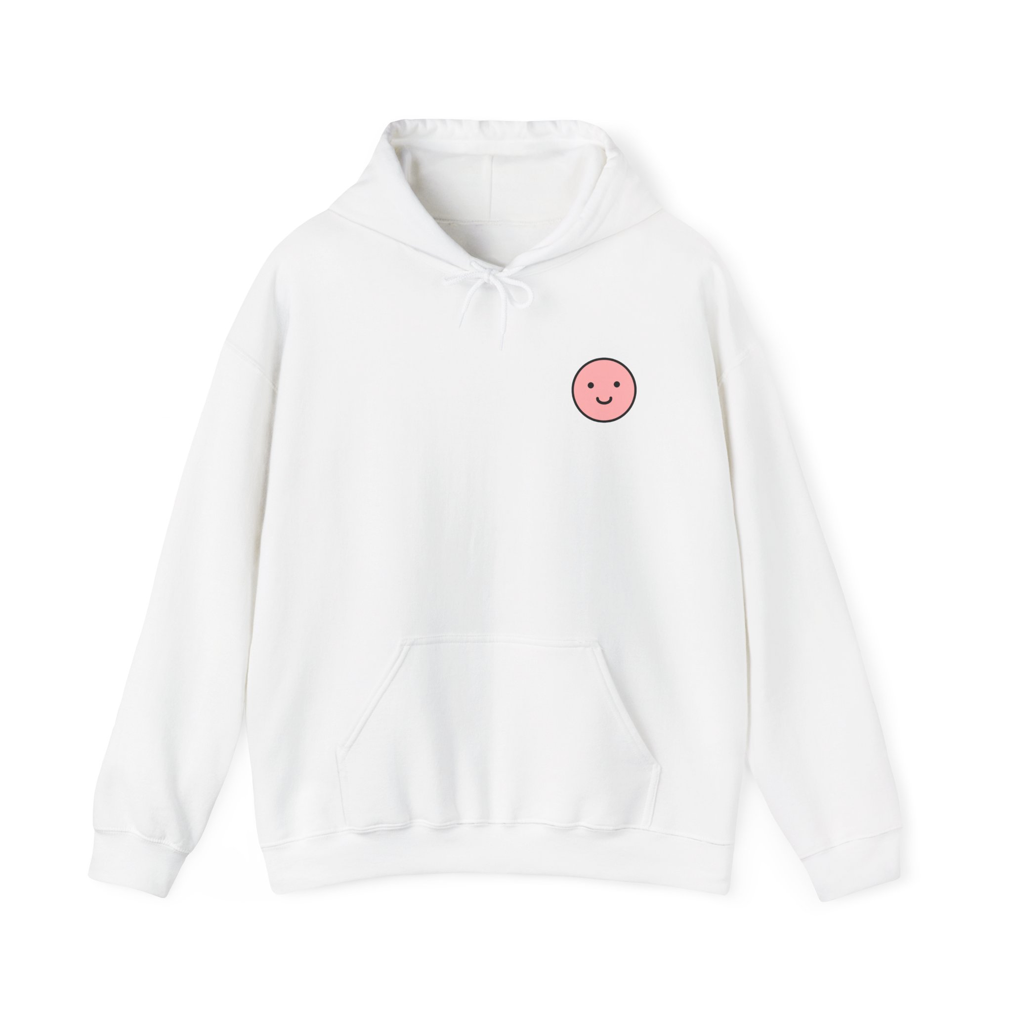 Smiley Hoodie - Pink
