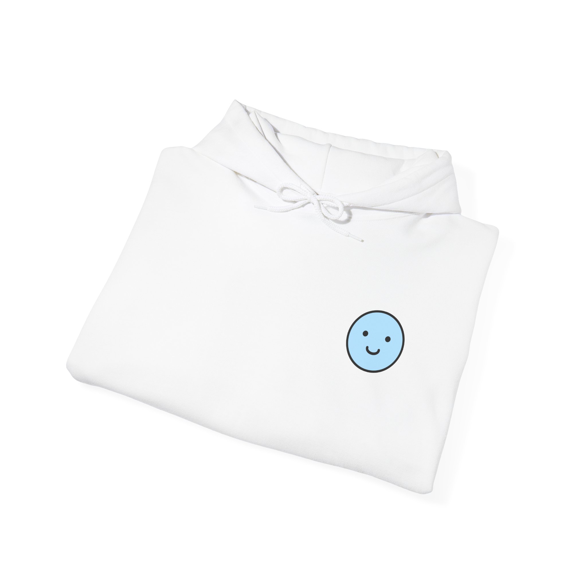 Smiley Hoodie - Blue - Image 3