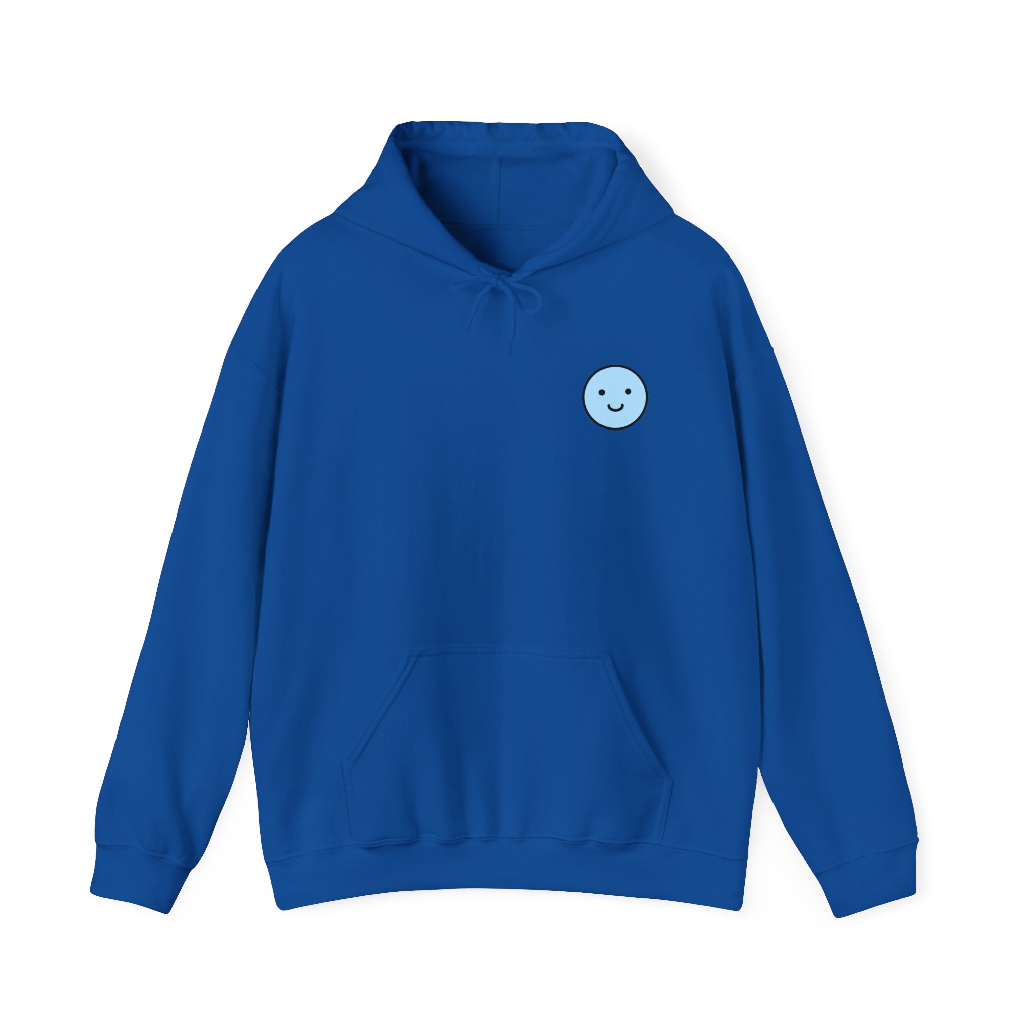 Smiley Hoodie - Blue - Image 17