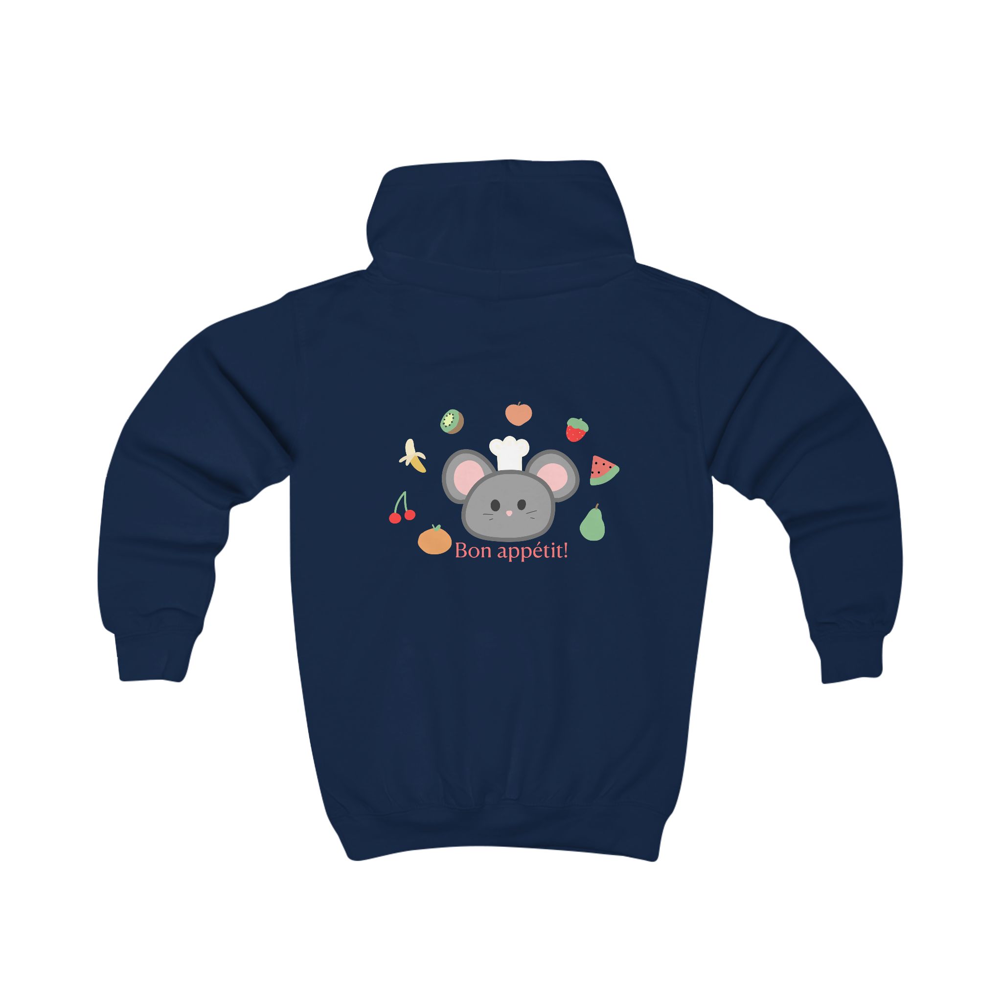 Mouse & Fruit Kids Hoodie - Image 10