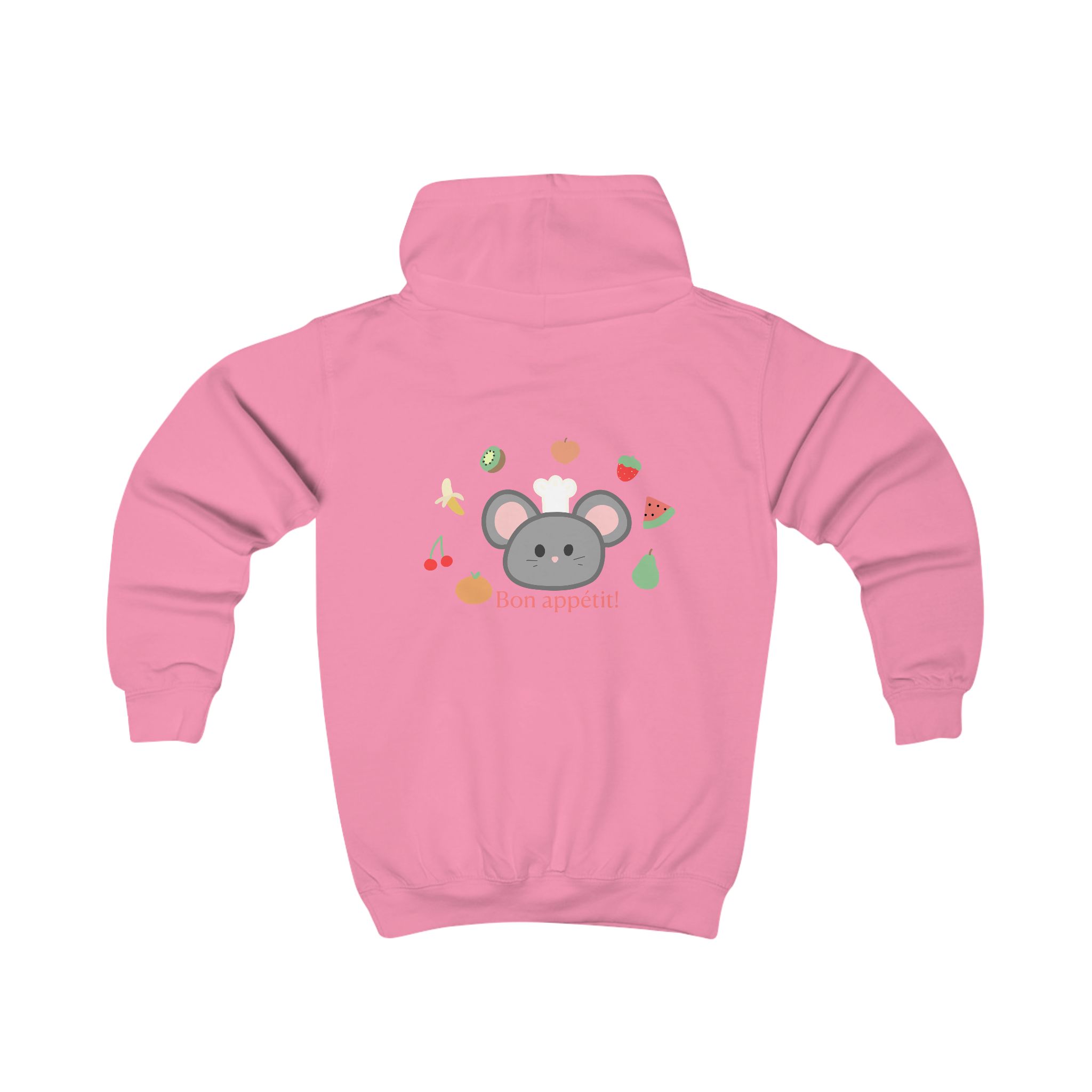Mouse & Fruit Kids Hoodie - Image 16