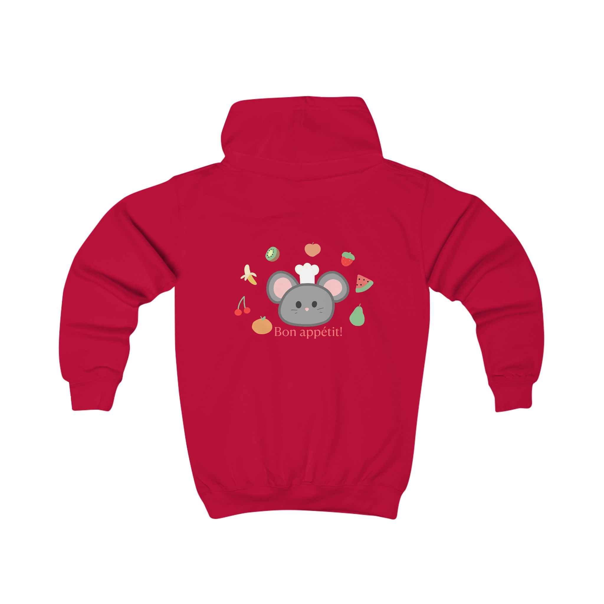 Mouse & Fruit Kids Hoodie - Image 18