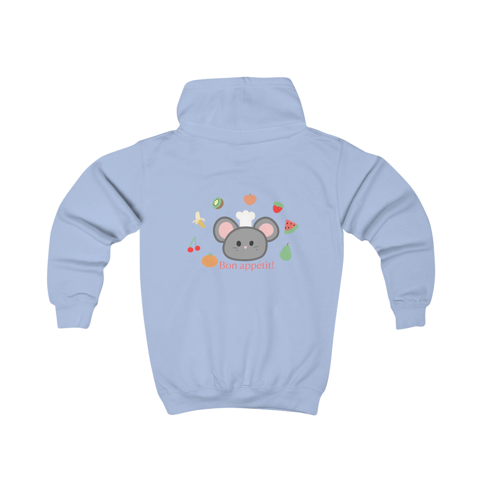 Mouse & Fruit Kids Hoodie - Image 2