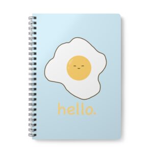 Egg notebook