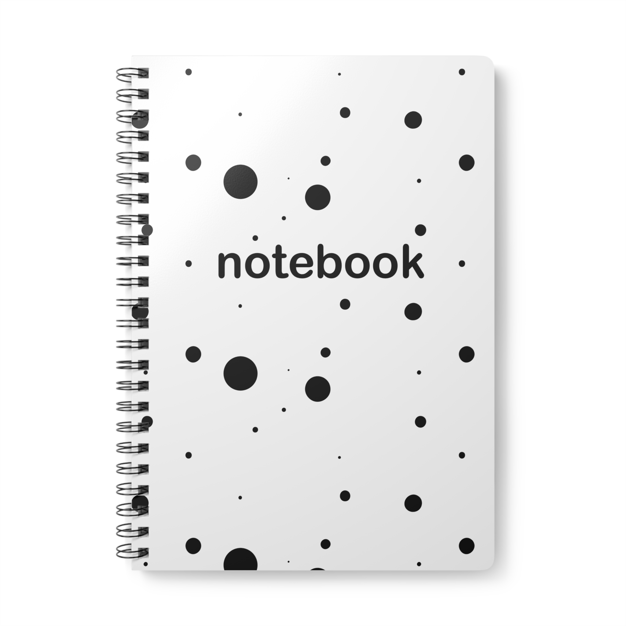 Black dots notebook