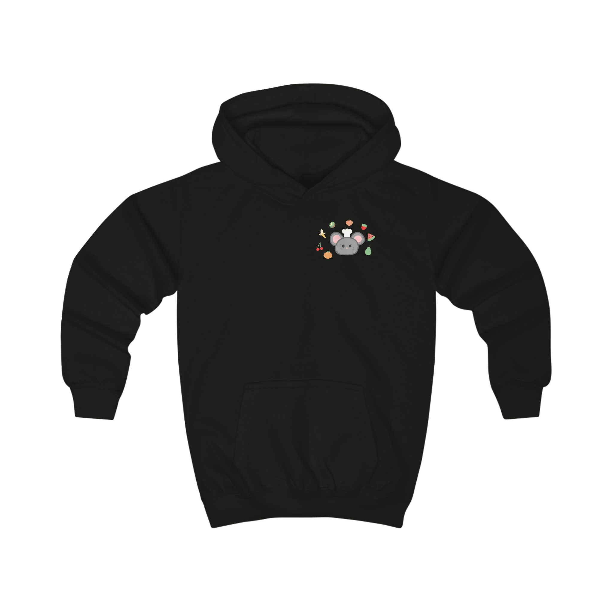 Mouse & Fruit Kids Hoodie - Image 5