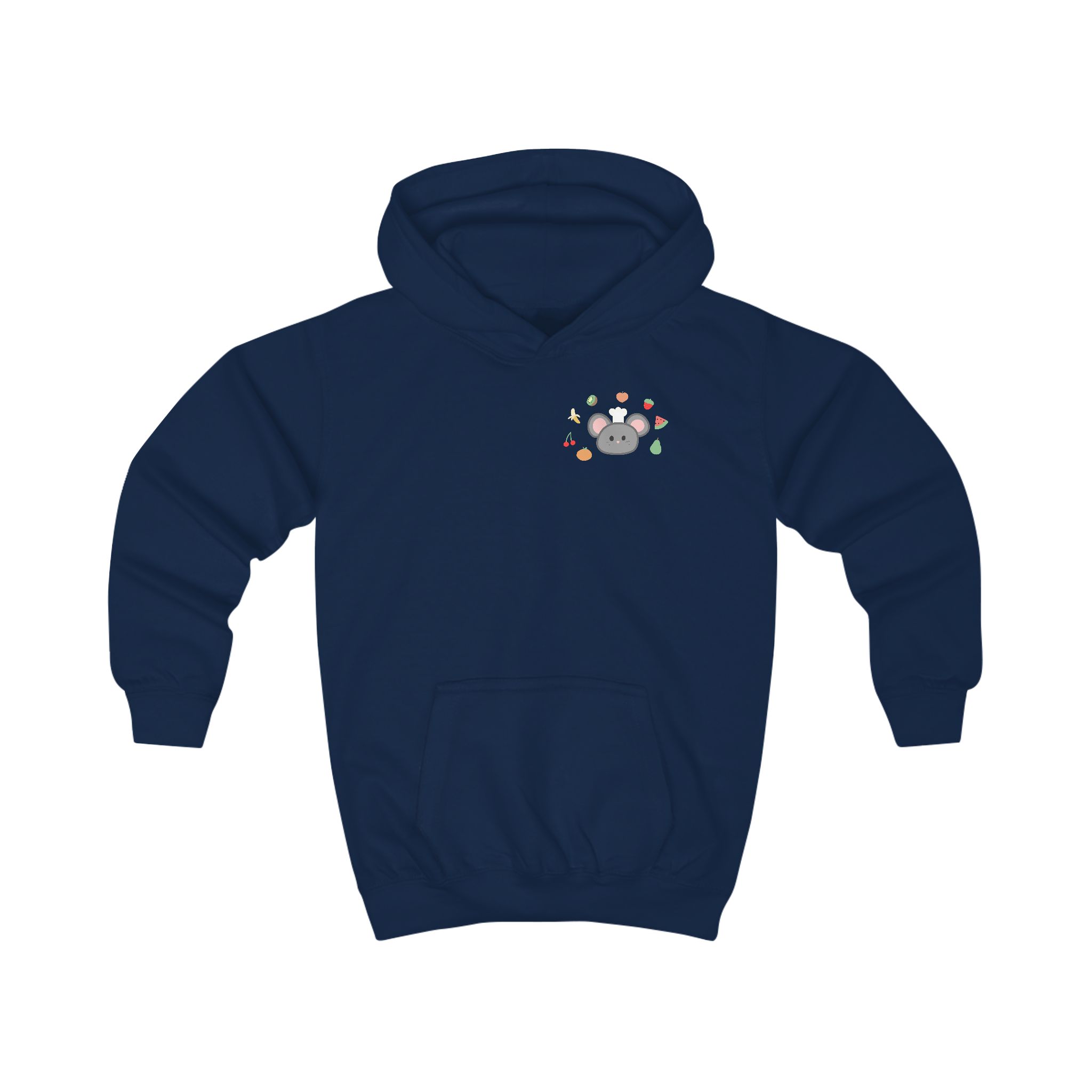 Mouse & Fruit Kids Hoodie - Image 9