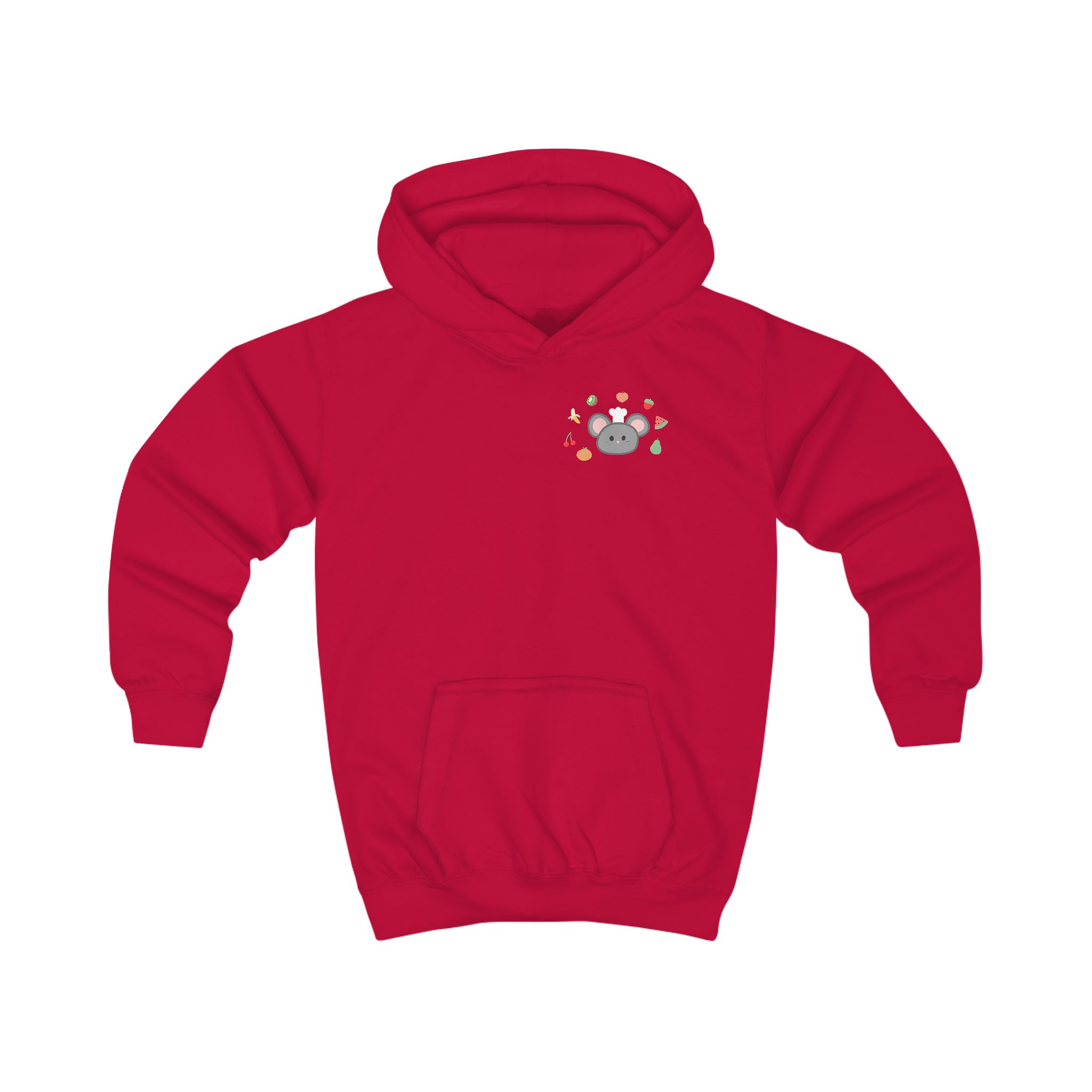 Mouse & Fruit Kids Hoodie - Image 17