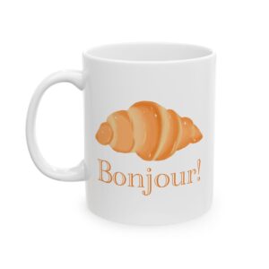 Croissant Coffee cup