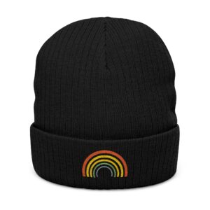 Rainbow Cozy Hat