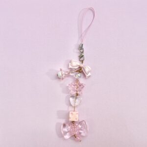 Random pink phone charm